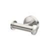 Gatco 4645A Glam 2 Hook Double Robe Hook, Wall Mounted Hook for Bathroom Towels & Robes, 3.10 Inch W, Satin Nickel view 1