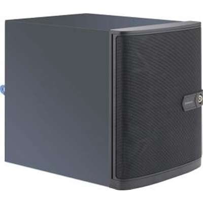 Supermicro SuperServer 5029S-TN2 Mini-Tower Server barebone, support Intel Core, 4 x Hotswap Drive Bays