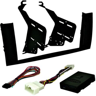 95-8226B Car Stereo Mount Double Din Radio Install Dash Kit w/JBL Amp for Prius