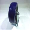 Set of Four 4" Heavy Duty Swivel Casters, 4" Blue Wheels view 4