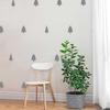 Chromantics Mini Pines Decal Set - Mini Pine Tree Kiss Cut Leaf Decal (Grey) view 1