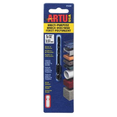 Artu - 5/32In Quick Connect Multi-Purpose Drill Bit