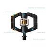 Crankbrothers MTB Pedals Mallet E 11 Black and Gold view 3