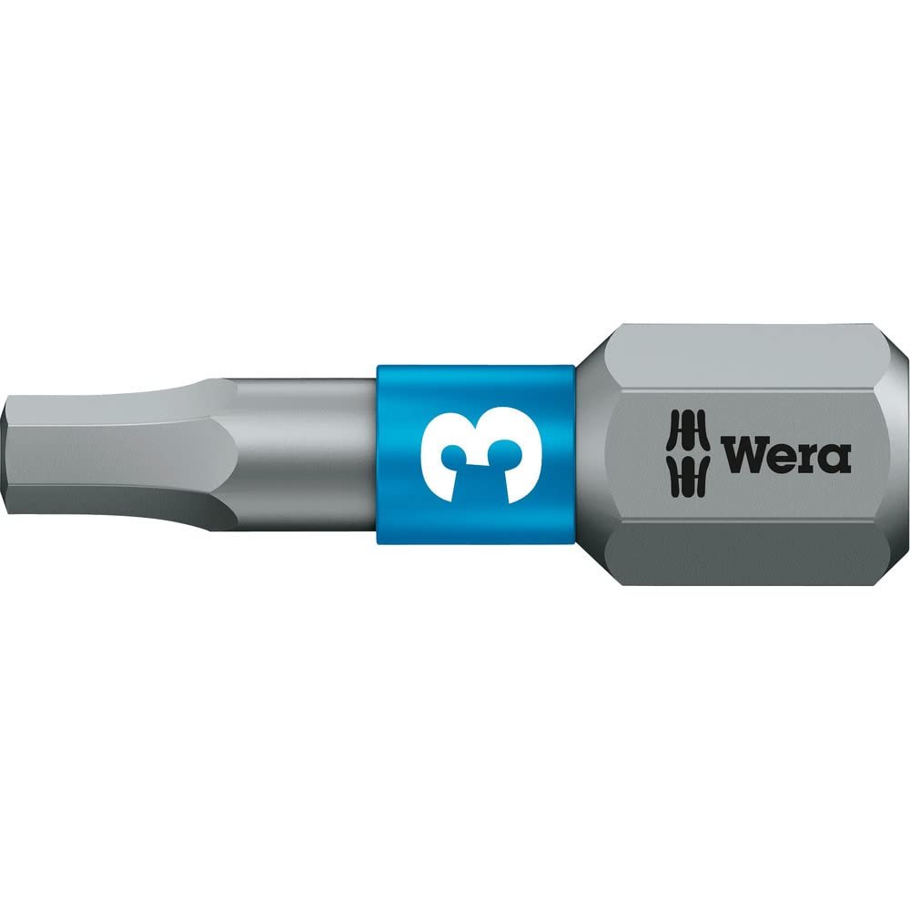 840/1 BTZ HEX-PLUS SW 3.0 X 25 MM BITS HEX SOCKET SCREWS