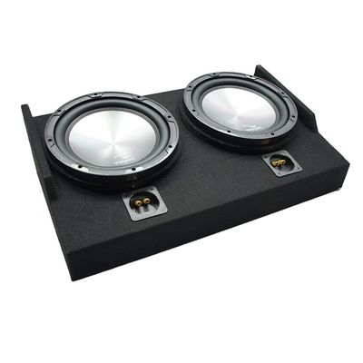 American Sound Connection FTB2X10-15EXTCAB Compatible with Ford F150 Super Cab 2015-2025 Sub Box Enclosure and HA-A102 Car Stereo Alloy Series 10" 800W Dual 2 Ohm Subwoofer