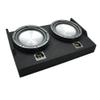 American Sound Connection FTB2X10-15EXTCAB Compatible with Ford F150 Super Cab 2015-2025 Sub Box Enclosure and HA-A102 Car Stereo Alloy Series 10" 800W Dual 2 Ohm Subwoofer view 1