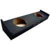 American Sound Connection FTB2X10-15CREW Compatible with Ford F150 Super Crew 2015-2025 Dual 10" Sub Box Enclosure and HA-F104 Car Stereo Flatline Series 10" Sub 700W Single 4 Ohm Subwoofer view 2