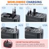 International Universal All in One Worldwide Travel Adapter Fast Charger with PD 3.0 Type C & USB-A Quick Charging Wall Charger AC Power Plug Adapter for USA EU UK AUS European Cell Phone Laptop view 3