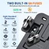International Universal All in One Worldwide Travel Adapter Fast Charger with PD 3.0 Type C & USB-A Quick Charging Wall Charger AC Power Plug Adapter for USA EU UK AUS European Cell Phone Laptop view 4