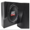 10" 500w Powered Under-Seat MTX Subwoofer+Enclosure for 2014-17 Polaris Ranger view 4