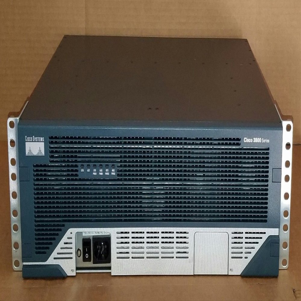 Cisco 3845 Gigabit Wired Router CISCO3845 w/ NM-1T3/E3