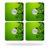 MightySkins Skin Compatible with Tile Slim Key Finder (4 Pack) wrap Cover Sticker Skins Floral Flourish view 1