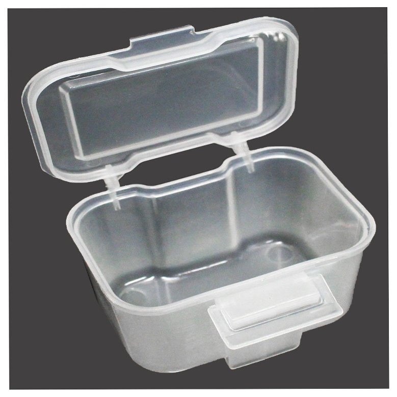 Stow-away Mini Clip-on Plastic Storage Box, For Belt Or Pocket : ( Pack Of 2 Boxes ): TJ8749A