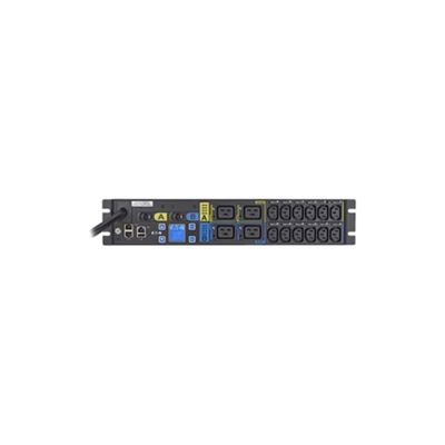Eaton Electrical - EMAU06-10 - Eaton ePDU Managed 16-Outlet PDU - NEMA L6-30P - 12 x IEC 320-C13, 4 x IEC 320-C19 - 230 V AC - 5.76 kVA - Network (RJ-45) - 2U - Horizontal Rackmount