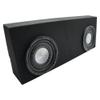 American Sound Connection 2X10TOYOTA-TUNDRA-CREW Compatible with Toyota Tundra 07-13 Crew Max Dual 10" Sub Box Enclosure and HA-F104 10" 700W Single 4 Ohm Subwoofer view 1
