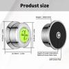 Viborg LP528S Record Weight Stabilizer Turntable Level Strobe Making 3 in 1, 280G (9.9 OZ) LP Vinyl Clamp with Bubble Leveling (50Hz, Silver) view 2
