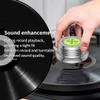 Viborg LP528S Record Weight Stabilizer Turntable Level Strobe Making 3 in 1, 280G (9.9 OZ) LP Vinyl Clamp with Bubble Leveling (50Hz, Silver) view 4