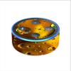 Skin Decal Vinyl Wrap for Amazon Echo Dot 2 (2nd Generation) / Gold Water Drops Droplets view 1