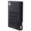 Apricorn 4TB Aegis Padlock USB 3.0 SSD 256-Bit Encrypted Portable Drive (A25-3PL256-S4000) view 2