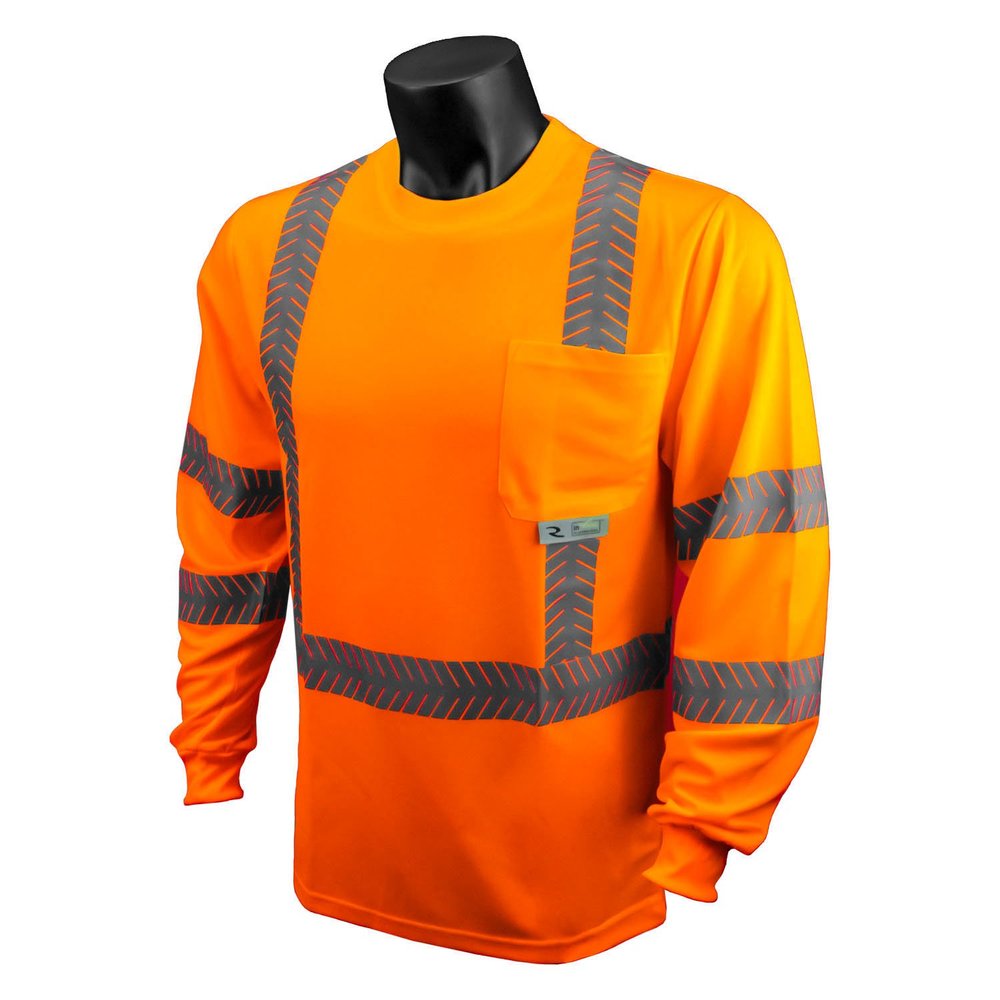 Radians ST24-3POS-3X Industrial Safety Shirt Long Sleeve