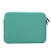 Kroo 9" Neoprene Tablet Sleeve with Front Zipper Pocket for Tablet and E-Readers, Green (ND09VXG1) view 2