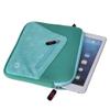 Kroo 9" Neoprene Tablet Sleeve with Front Zipper Pocket for Tablet and E-Readers, Green (ND09VXG1) view 3