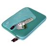 Kroo 9" Neoprene Tablet Sleeve with Front Zipper Pocket for Tablet and E-Readers, Green (ND09VXG1) view 4