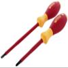 Wiha 33532 2 Piece Insulated Slotted and Phillips Screwdriver Set view 2