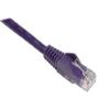 10FT CAT6 GIGABIT SNAGLESS MOLDED PATCH CABLE RJ45 M/M PRPLE 10 - N201-010-PU view 1