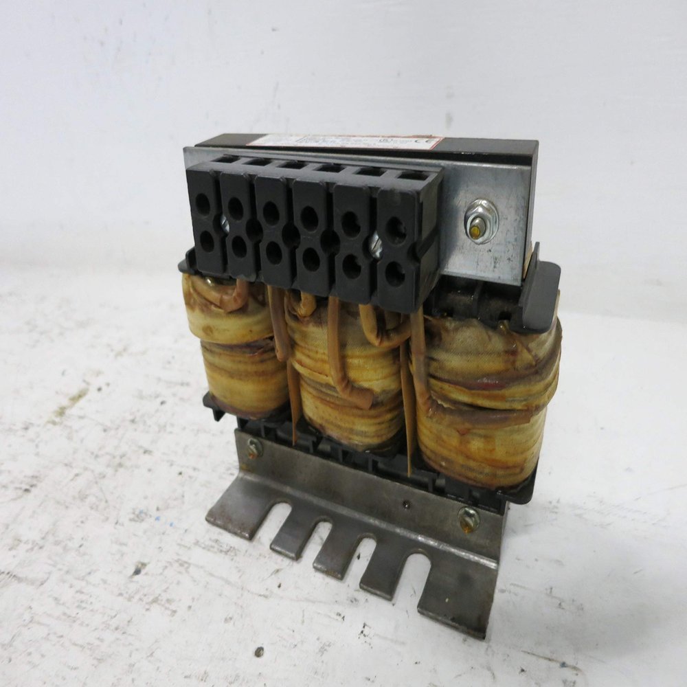 TCI (Trans-Coil International) - KDRULD2L - KDR Series Line Reactor, 21A, 480V, 105W, 3-Phase, Surface Mount, 5.75H x
