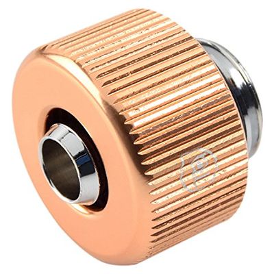 Touchaqua G1/ 4 inch Soft Tube Fitting Compression-ID 1/4"ID 3/8" (Rose Gold) TA-CFS1438-RG