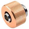 Touchaqua G1/ 4 inch Soft Tube Fitting Compression-ID 1/4"ID 3/8" (Rose Gold) TA-CFS1438-RG view 1
