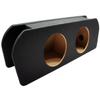 American Sound Connection 2X10FORD-15UP-MSTNG Compatible with Ford Mustang Coupe 2015-2023 Dual 10" Custom Sub Box and HA-R104 Rhythm Series view 2