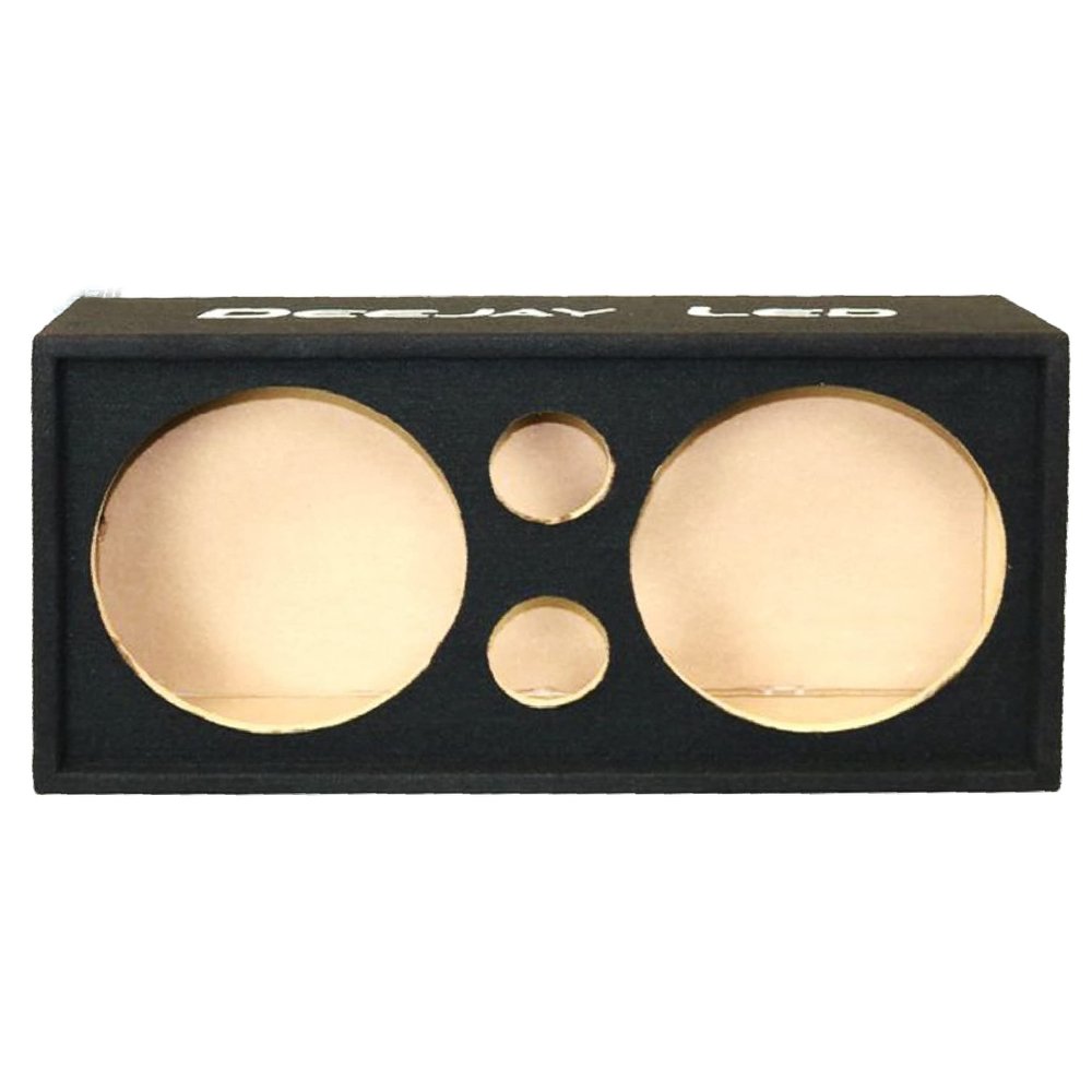 DEEJAYLED CHUCHERA12BLACK & 2 Tweeter Box