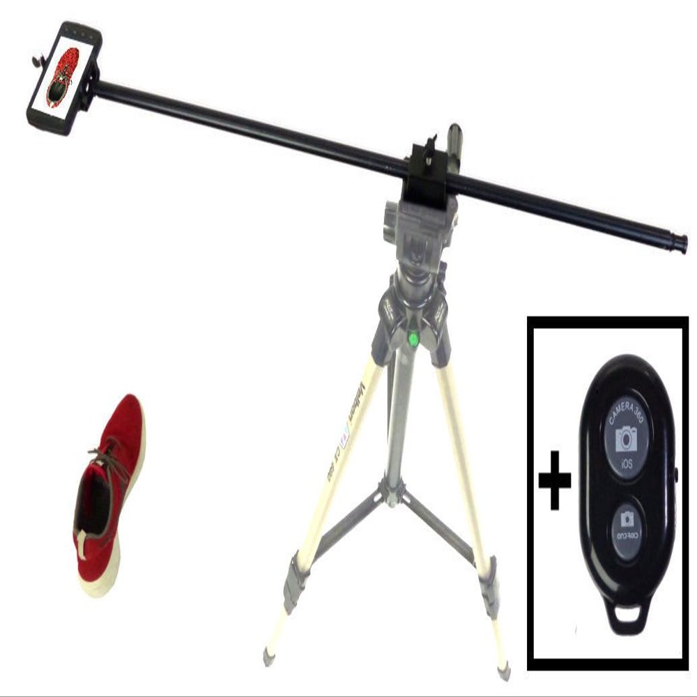 ALZO Smartphone Camera Horizontal Mount for Overhead Product Photography with iPhone, Android, Galaxy