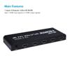 Expert Connect 1x4 HDMI Splitter | 4 Port | 1 in - 4 Out | Ultra HD 4K/2K @ 60Hz (60 fps), HDR | HDMI 2.0, HDCP 2.2 | Full HD/3D | 1080P | DTS | Digital Sound | Direct TV | 18 Gbps view 2