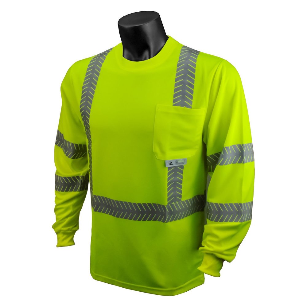 Radians ST24-3PGS-L Industrial Safety Shirt Long Sleeve