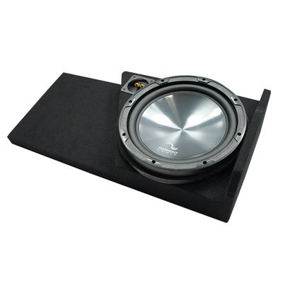 American Sound Connection HA-R104 Compatible with Chevy Silverado Double Cab 2014-2018 Rhythm Series 10" Sub GM1X10-DCAB14UP Sub Box Enclosure