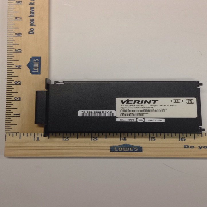 Verint DVR RP78200180 80GB Hard Drive only for Video Recorder Security Automotive