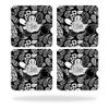 MightySkins Skin Compatible with Tile Slim Key Finder (4 Pack) wrap Cover Sticker Skins Drops view 1