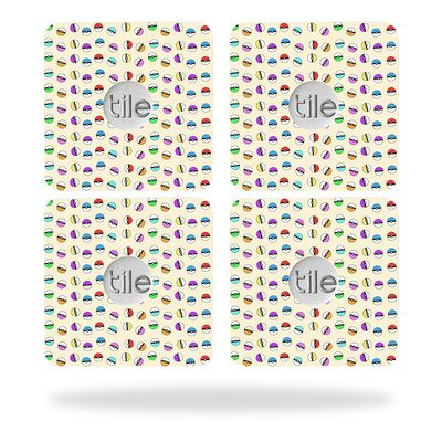 MightySkins Skin Compatible with Tile Slim Key Finder (4 Pack) wrap Cover Sticker Skins Balling