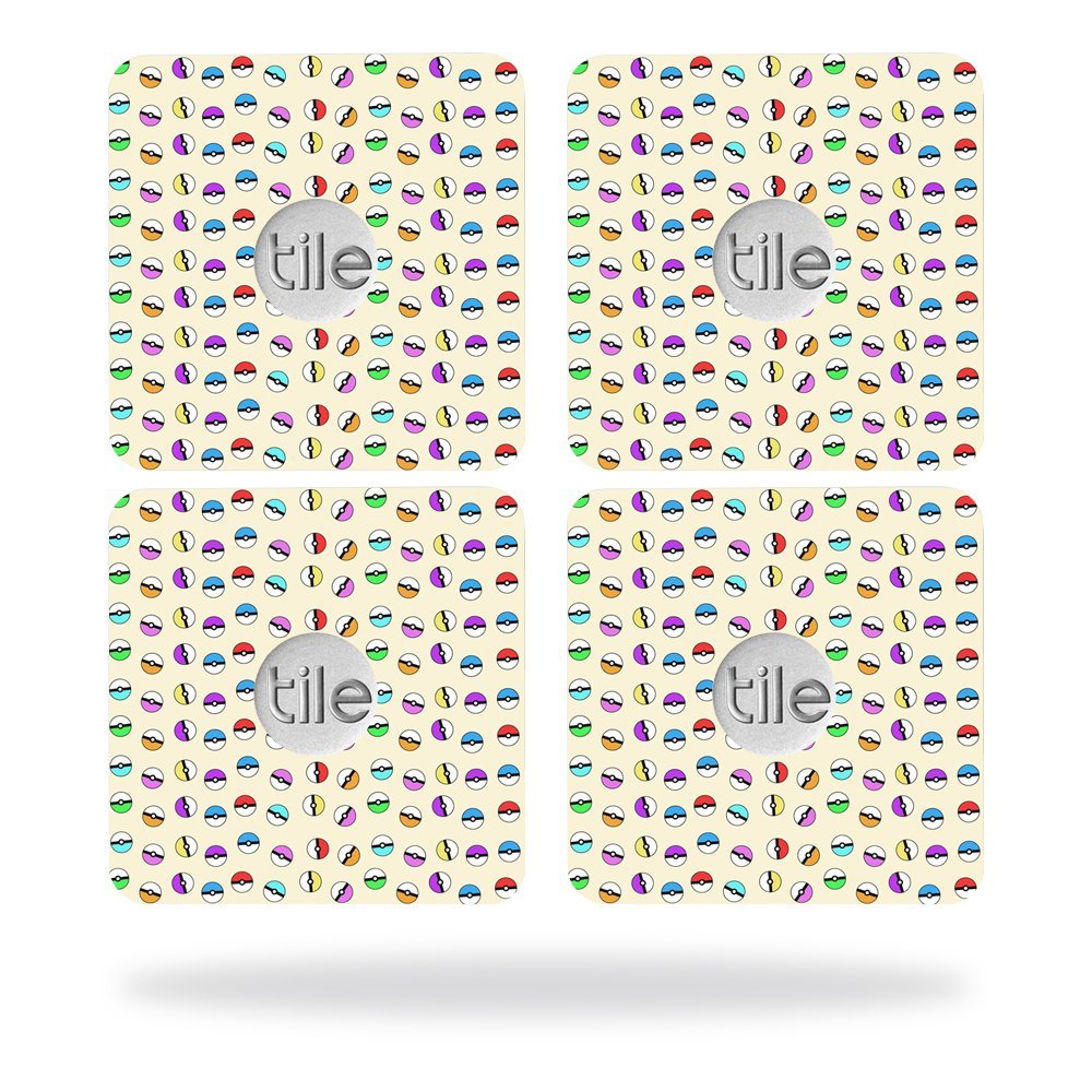 MightySkins Skin Compatible with Tile Slim Key Finder (4 Pack) wrap Cover Sticker Skins Balling