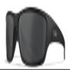 DVX RAGE Sunglasses Smoke Grey Lenses with Matte Black Frame (Meets ANSI Z87.1 & OSHA Safety Standards) view 1