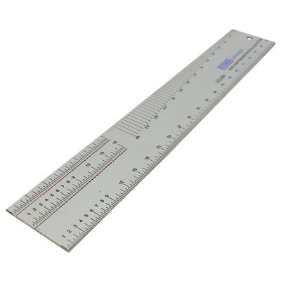 DCC Concepts DCPDCGSR4 4 mm Stainless Steel Scale Ruler & Handrail Jig