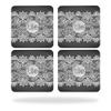 MightySkins Skin Compatible with Tile Slim Key Finder (4 Pack) wrap Cover Sticker Skins Floral Lace