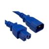 ENET SOLUTIONS C14 to C15 10Ft Blue Pwr Extension Cord view 1