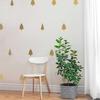 Chromantics Mini Pines Decal Set - Mini Pine Tree Kiss Cut Leaf Decal (Gold) view 1