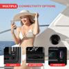 Pyle Wireless Bluetooth Marine Audio Stereo - Kit w/ Single DIN Universal Size Radio Receiver, Hands-Free Calling, 6.5" Waterproof Speakers, CD Player, MP3/USB/SD Readers & AM/FM Radio view 3