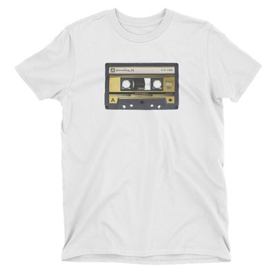 ZJ Designs Deadhead Englishtown Lot T-Shirt Tape Setlist 1977 Cassette (White, M)