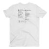 ZJ Designs Deadhead Englishtown Lot T-Shirt Tape Setlist 1977 Cassette (White, M) view 2